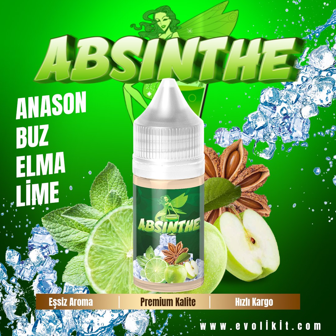 ABSINTHE-anason aromalı elektronik sigara likiti satın al ABSINTHE-anason aromalı elektronik sigara likit sipariş